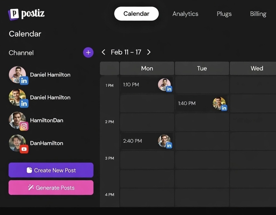 AnyAgency Creator Platform Dashboard